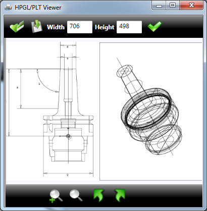 HPGL viewer - Interface